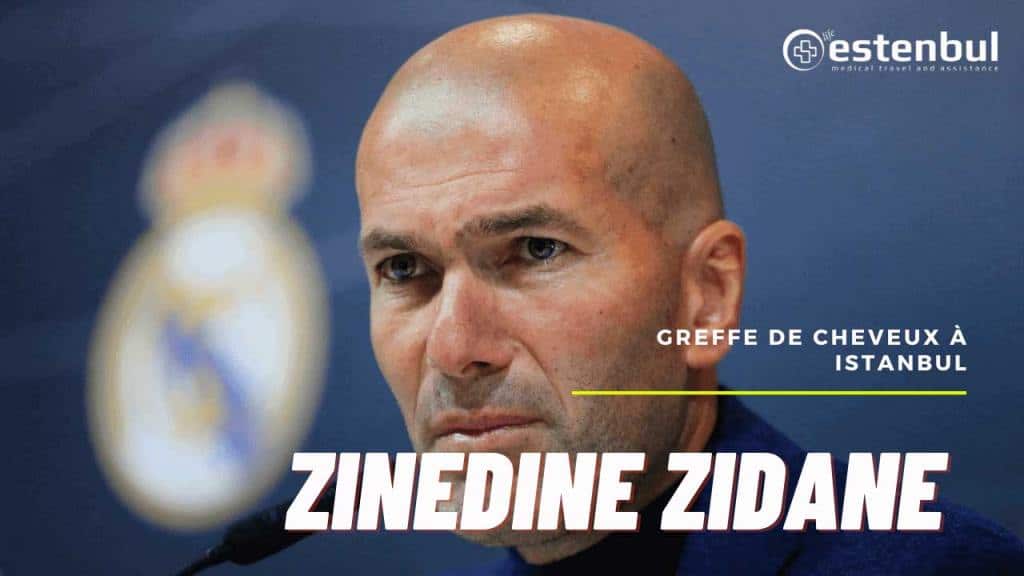 greffe de cheveux de Zidane